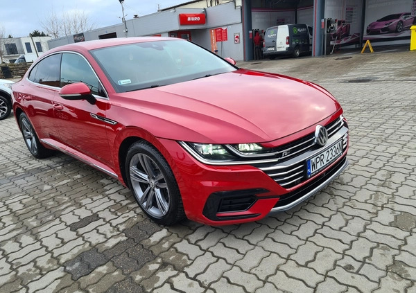 Volkswagen Arteon cena 84800 przebieg: 242000, rok produkcji 2018 z Łomianki małe 172